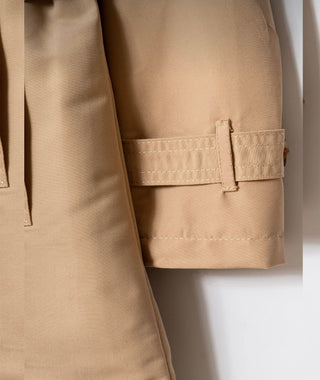 Unisex Mink Vintage Trench Coat