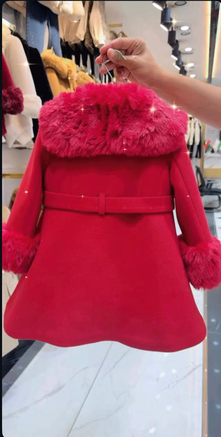 Premium Special Design Beige Coat 2-Piece Set