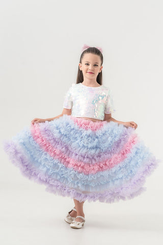 Linda Two-Piece Girls’ Formal Dress Set