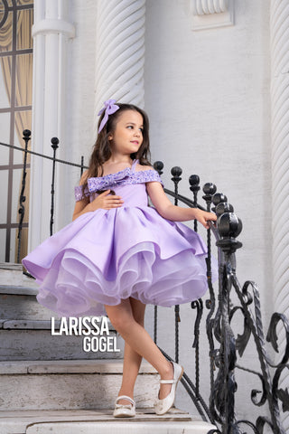 Mono Lilac Girls’ Evening Dress