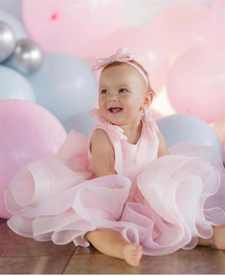 Ela Pink Girls’ Evening Dress