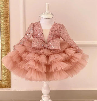 Margarita Powder Pink Girls’ Dress
